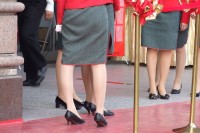 戶外街拍 VOL.292 高跟制服美女