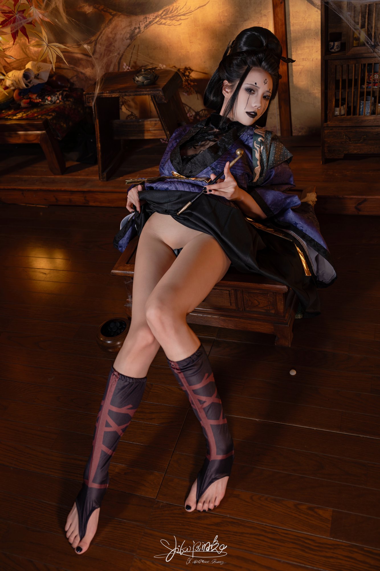 咬一口兔娘(Yiko湿润兔) - 10月作品 黑神话 阁中四妹