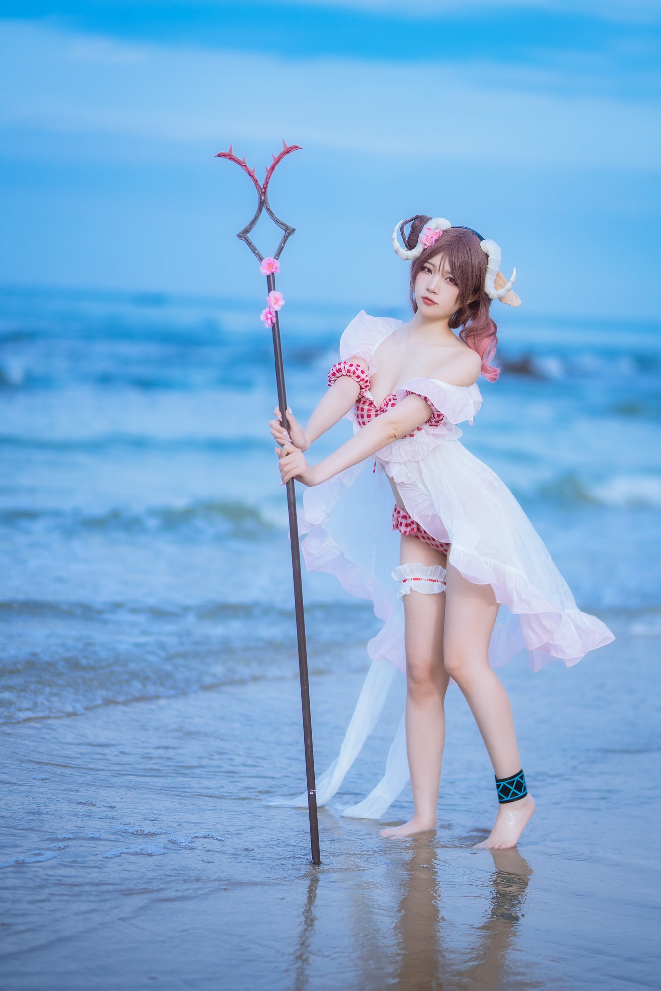 二佐Nisa - 泰拉夏日纪事 艾雅法拉泳装