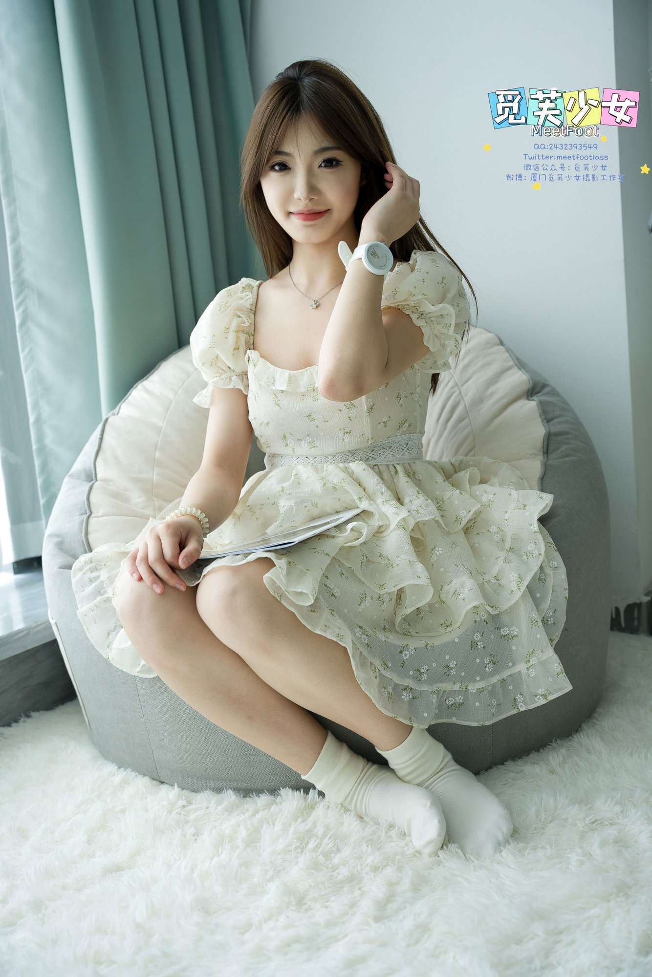 [觅芙少女] NO.022 在夏日阳光里奔跑的森系美少女 A