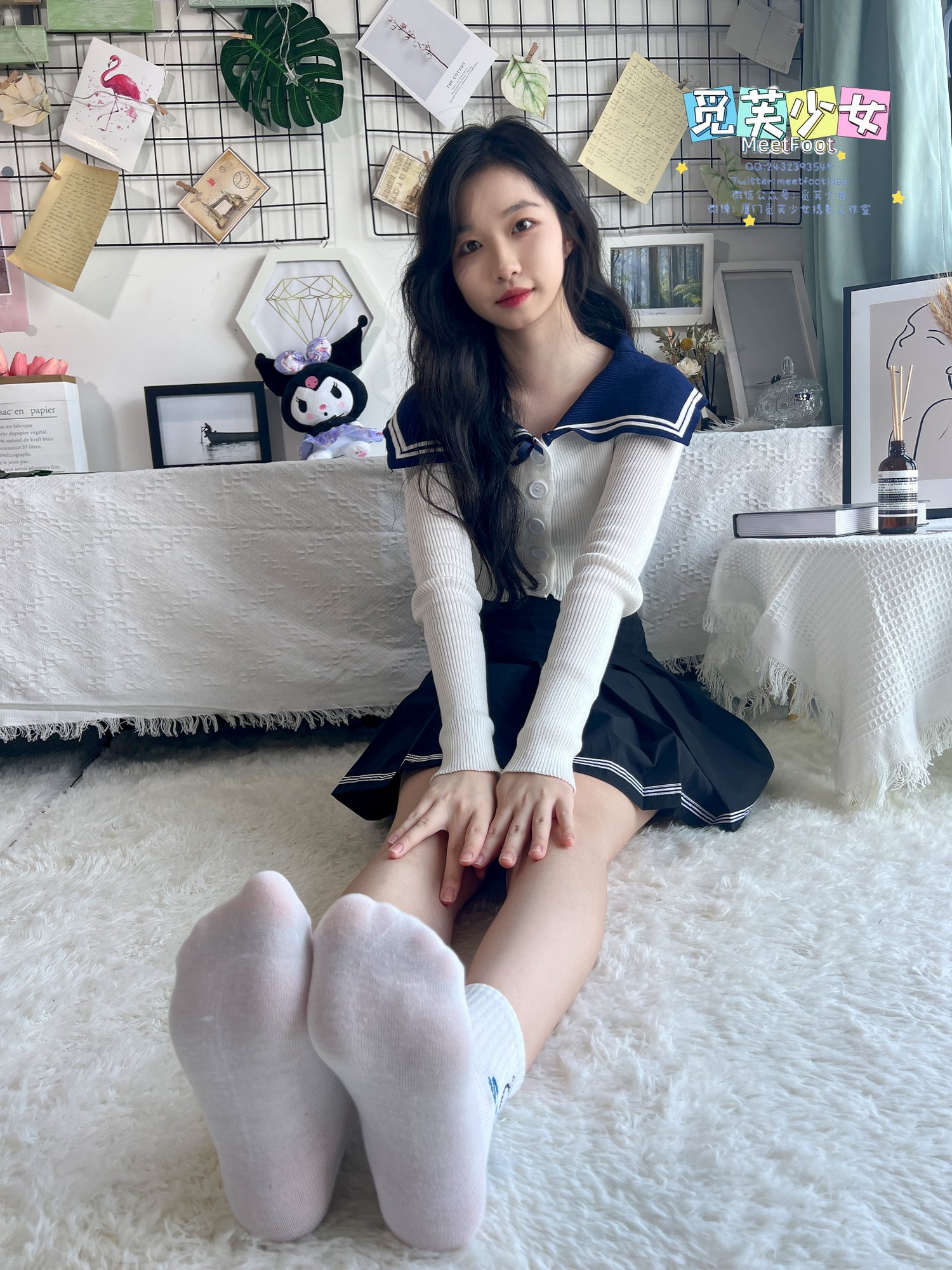 [觅芙少女] NO.018 JK短裙美少女-1