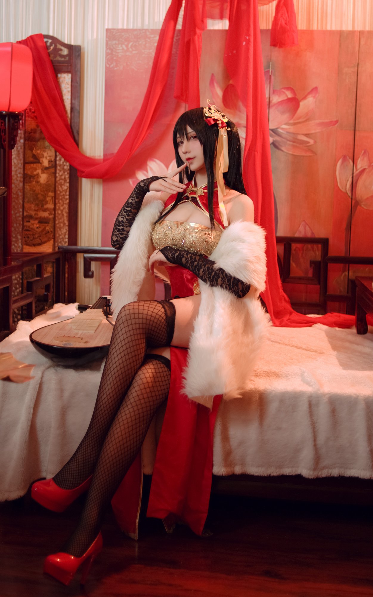 九曲Jean - 大凤旗袍