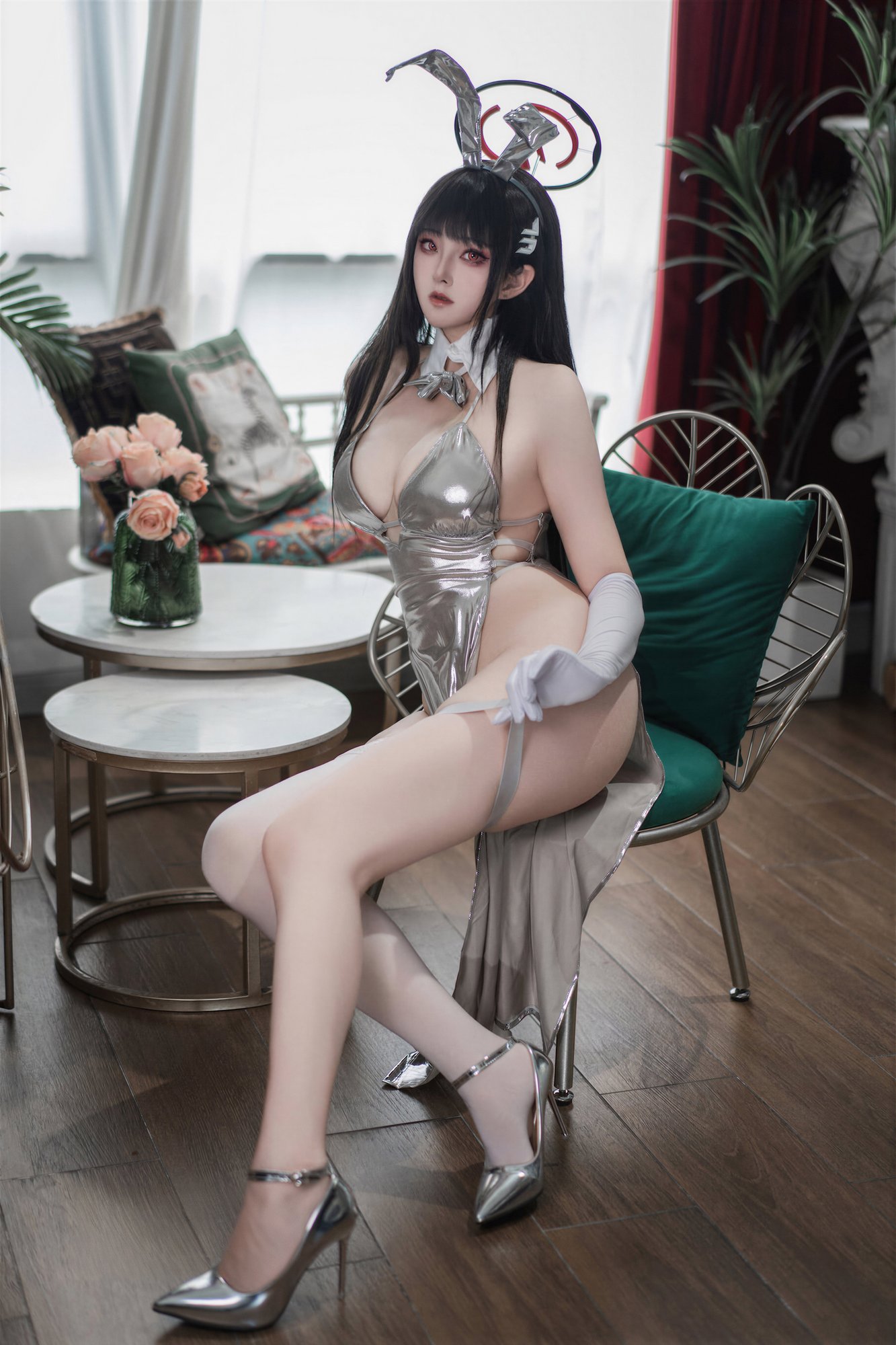 Natsuko夏夏子 - 蔚蓝档案 调月莉音礼服