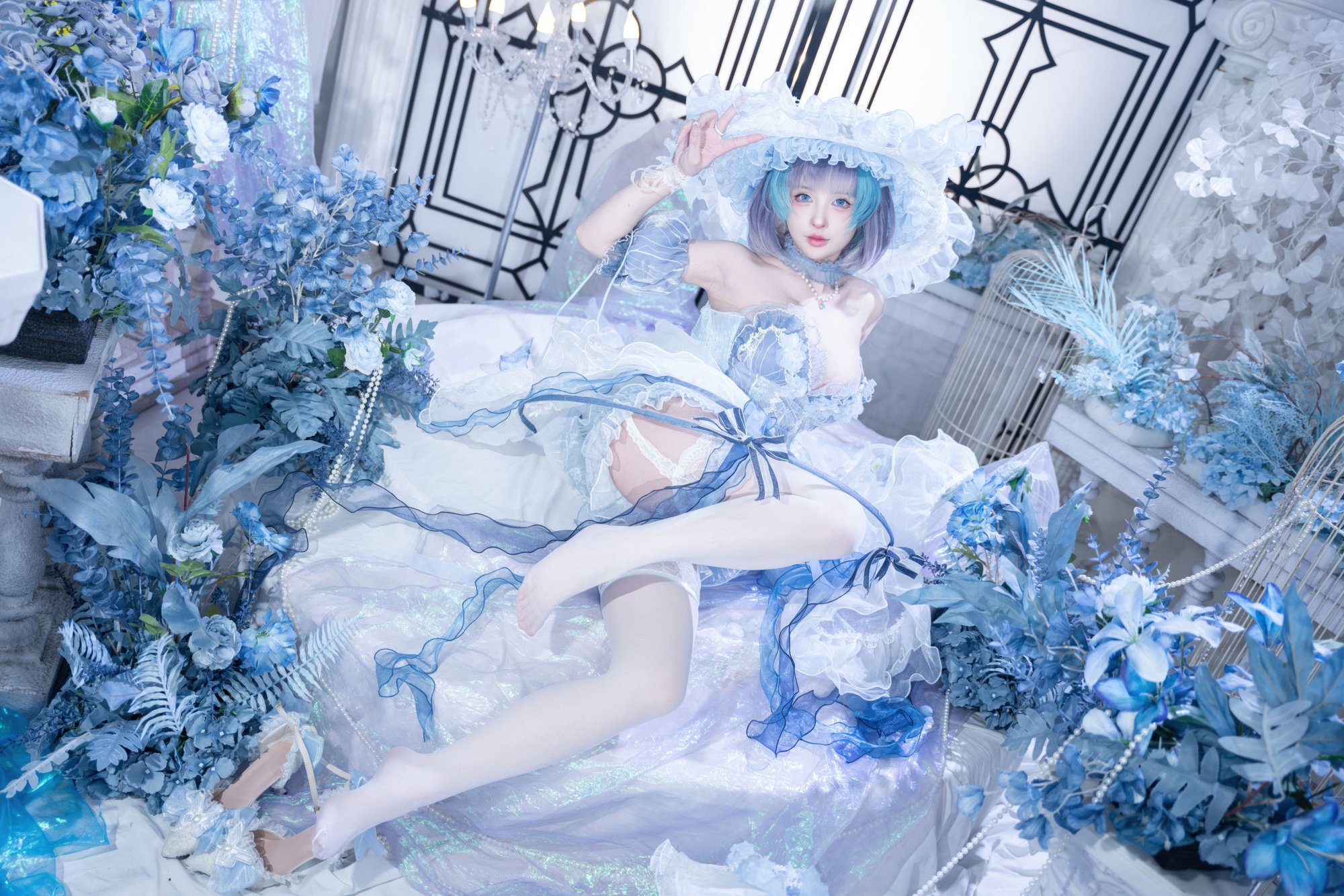 清水由乃 - 碧蓝航线 柴郡废稿礼服